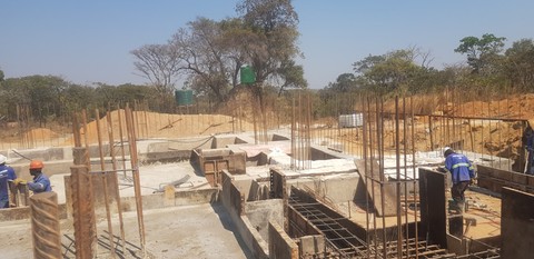 Reinforced concrete foundation works from the company profile