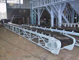 Fabricated steel conveyor system at Kapiri Glass Manufacturing Co.